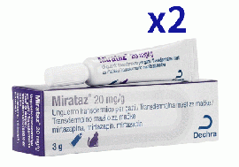 ミラタズ軟膏 | Mirataz | 猫用 | 20mg 3g | 2本