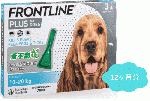 フロントラインプラス | 中型犬用 | 体重10〜20kg | 12本入