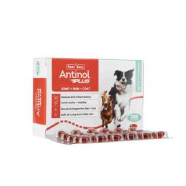 アンチノールプラス|120錠|犬用|関節|皮膚|被毛|心血管|腎臓|脳